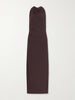 Selena crepe maxi dress