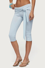 Adara Tie Capri Pants
