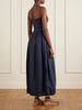 Sula Cauca linen-floral maxi dress