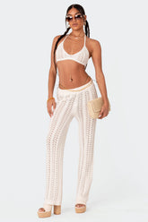 Hazel Crochet Pants