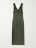 Satin maxi dress