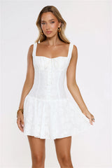 Style Flow Mini Dress White