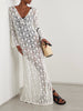 Della crocheted cotton maxi dress