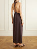 Selena crepe maxi dress