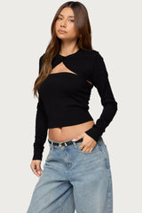 Knit Two Piece Shrug & Tube Top