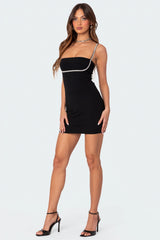 Dorothy Rhinestone Mini Dress