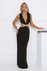 Effortless Excellence Maxi Dress Black