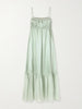 Marielle silk maxi dress