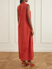 Estela one-shoulder silk-chiffon maxi dress