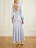 Peyton knotted cut-out satin-silk maxi dress