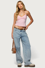 Emilea V Neck Striped Tank Top