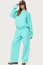 Only Edikted Straight Leg Sweatpants