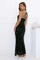 Golden Days Dancing Maxi Dress Green