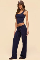 Linda Ribbed Scoop Neck Tank Top