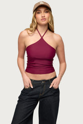 Alaynah Halter Top