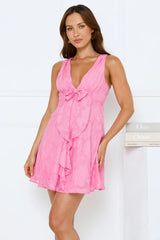 Your Senses Mini Dress Pink