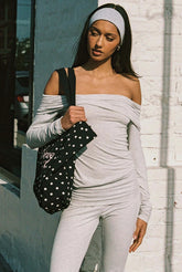 Habiba Foldover Off Shoulder Top