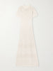 Pallay open-knit cotton maxi dress