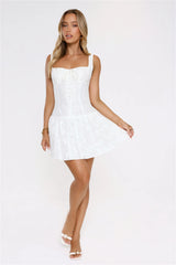 Style Flow Mini Dress White