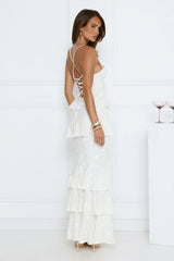Secret Grove Maxi Dress White