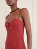 Dream Spinner gauze maxi dress
