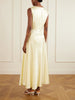 Siren embellished satin maxi dress