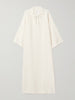 Shantung maxi dress