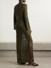 Della crocheted cotton maxi dress