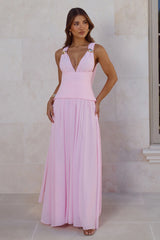 Refined Allure Maxi Dress Pink