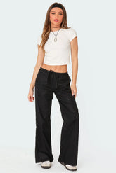 Maison Linen Look Pants