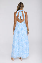 Icon In Progress Maxi Dress Blue