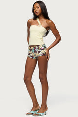 Kalia Sea Star Asymmetric Strap Top
