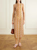 Slinky Swing printed chiffon maxi dress