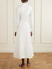 Groovy cotton-poplin maxi dress