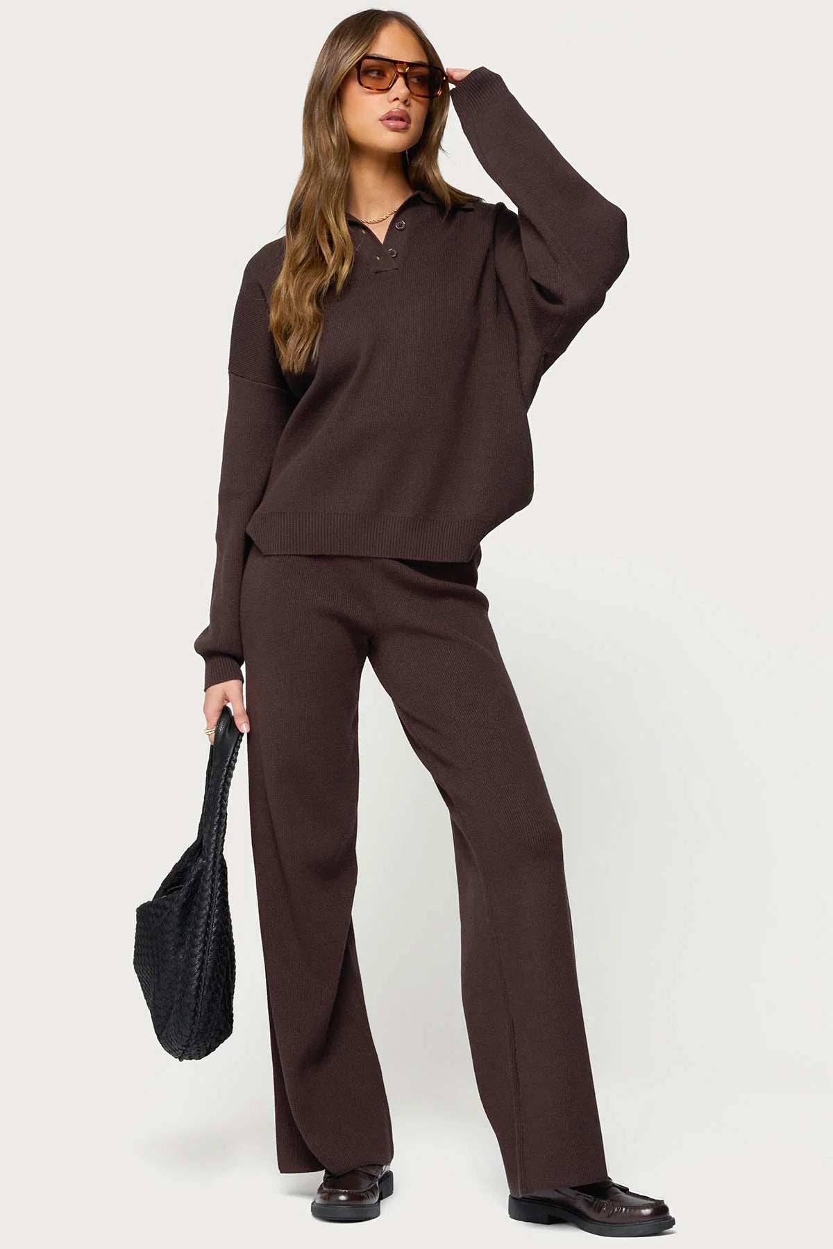 Lorie Wide Leg Knit Pants