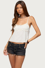 Mooka Iridescant Charm Tank Top