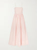 Rosie silk and cotton-blend maxi dress