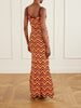 Marea striped crocheted cotton maxi dress