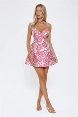 Daylight Daisies Mini Dress Pink