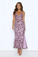 Dusk Darling Maxi Dress Plum