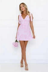 Salted Sun Mini Dress Pink