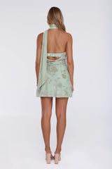 Decadent Love Mini Dress Sage