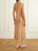 Slinky Swing printed chiffon maxi dress