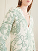 Theodora printed linen maxi dress