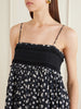 Danielle floral-print lace-trimmed cotton maxi dress