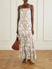 Cordiela tiered broderie anglaise cotton maxi dress