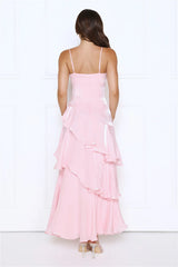 Peachy Glow Maxi Dress Pink