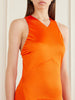 Naia satin-jersey maxi dress
