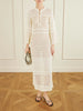 Madone open-knit maxi dress