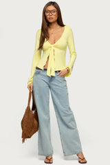 Scarlette Tie Front Top